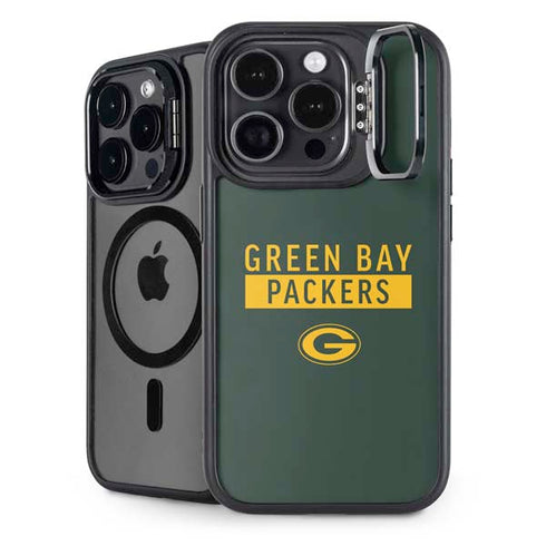 NFL Green Bay Packers Green Performance Series iPhone 15 Pro Kickstand Case